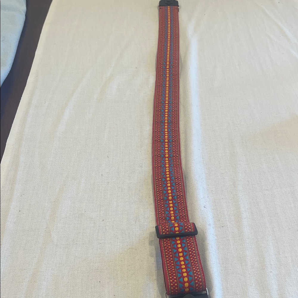 Stylish colorful Red and Orange strap (guitar or instrument??)